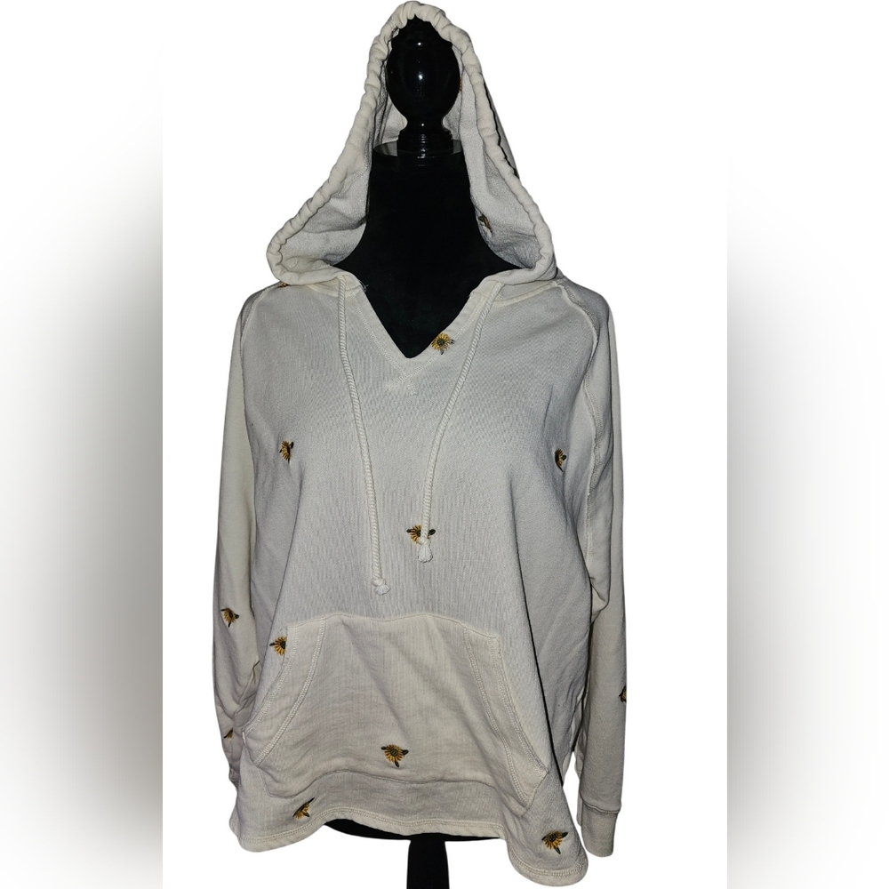Women's Maurice's XXL Sunflower Hoodie Pullover Shirt